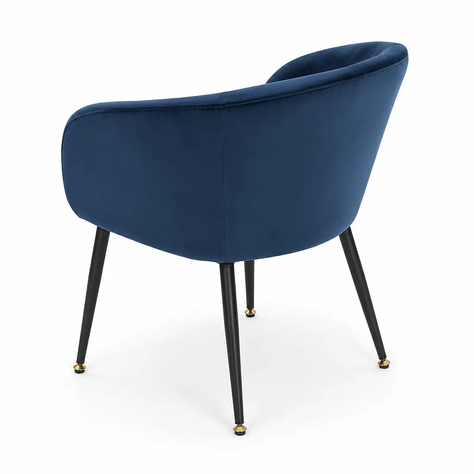 Sitial Detroit Velvet Base Negro 7