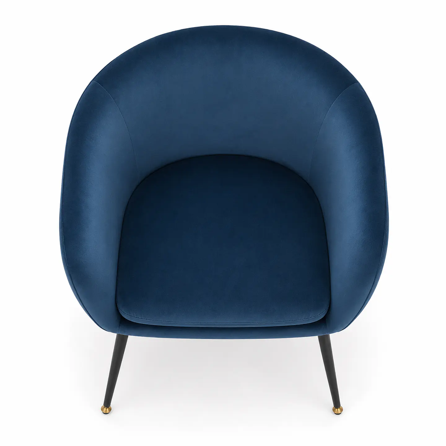 Sitial Detroit Velvet Base Negro 5