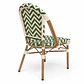 Silla Bistro Parisina Ratan Trenzado Base Natural - Miniatura 6