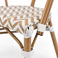 Silla Bistro Parisina Ratan Trenzado Base Natural - Miniatura 9