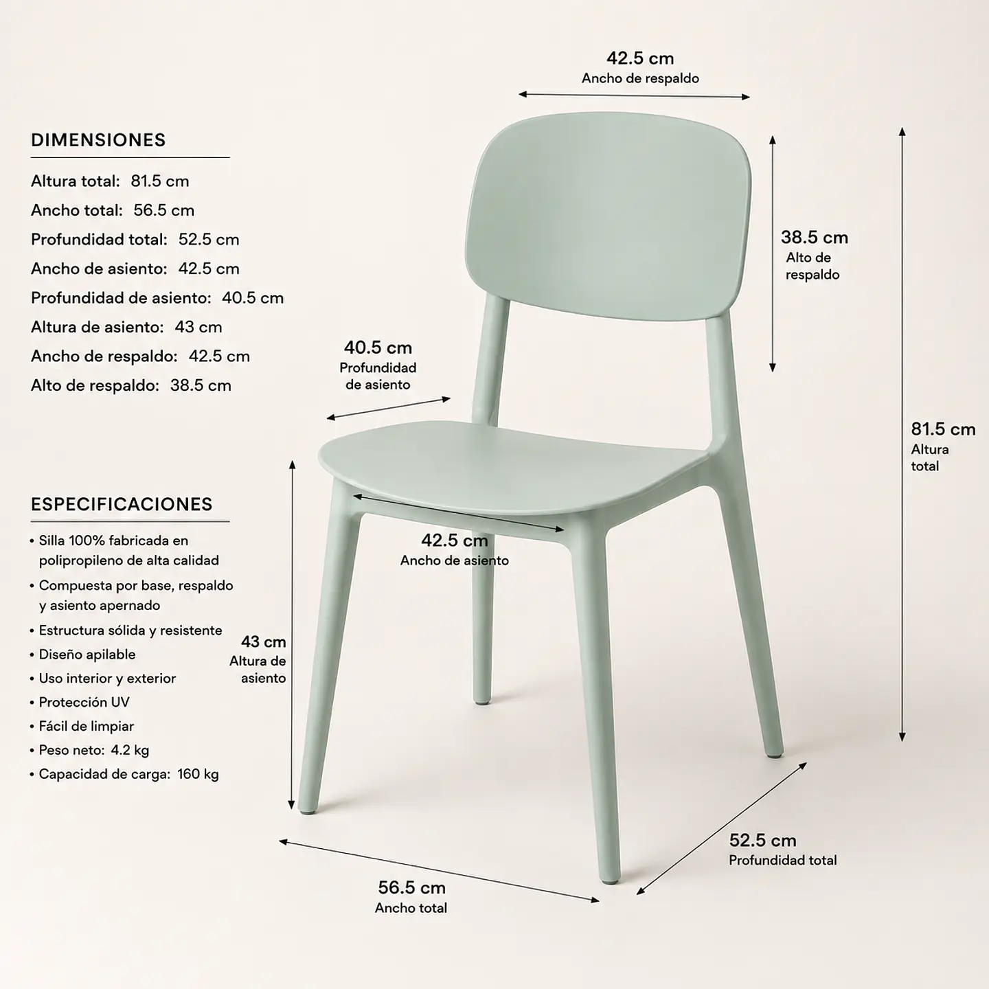 Silla Nolan Basic 18