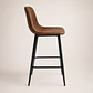 Taburete Eames Ecocuero Café Vintage 65cm - Miniatura 6