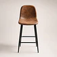 Taburete Eames Ecocuero Café Vintage 65cm - Miniatura 1