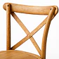 Pack de 2 Sillas Crossback Oak Café Estilo Europeo - Miniatura 11