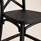 Taburete Crossback Basic Negro 65cm  - Miniatura 2