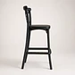 Taburete Crossback Basic Negro 65cm  - Miniatura 4