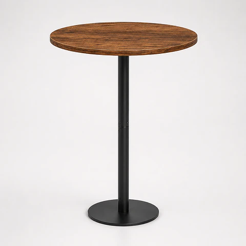 Mesa de Bar Redonda Luca 60 cm