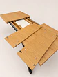 Mesa Nagam Extensible Rectangular 3 en 1 Base Negro - Miniatura 5