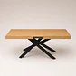 Mesa Nagam Extensible Rectangular 3 en 1 Base Negro - Miniatura 3