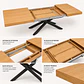 Mesa Nagam Extensible Rectangular 3 en 1 Base Negro - Miniatura 10