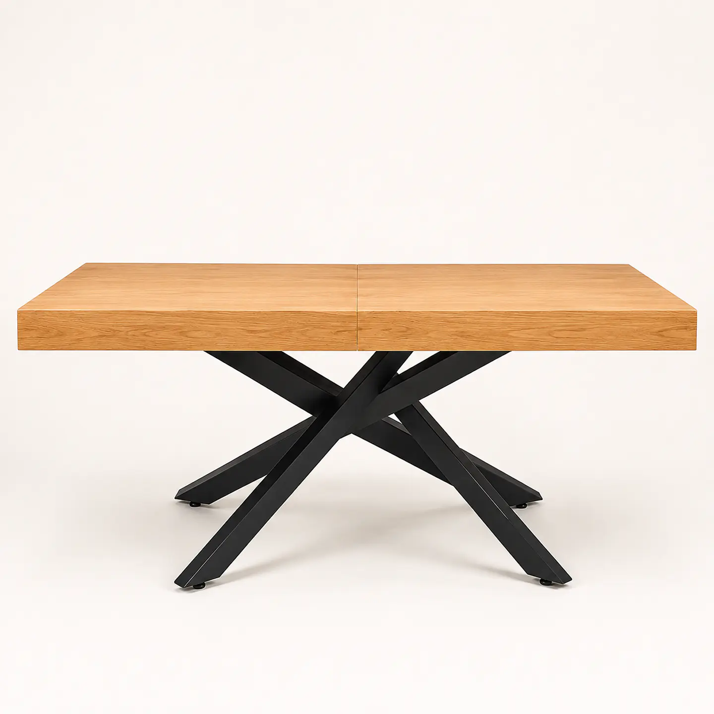 Mesa Nagam Extensible Rectangular 3 en 1 Base Negro 13