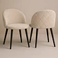 Silla Berna Lino Base Negro - Miniatura 8