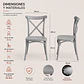 Silla Crossback Basic  - Miniatura 18