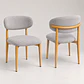 Silla Cesna Soft Oak Lino - Miniatura 12