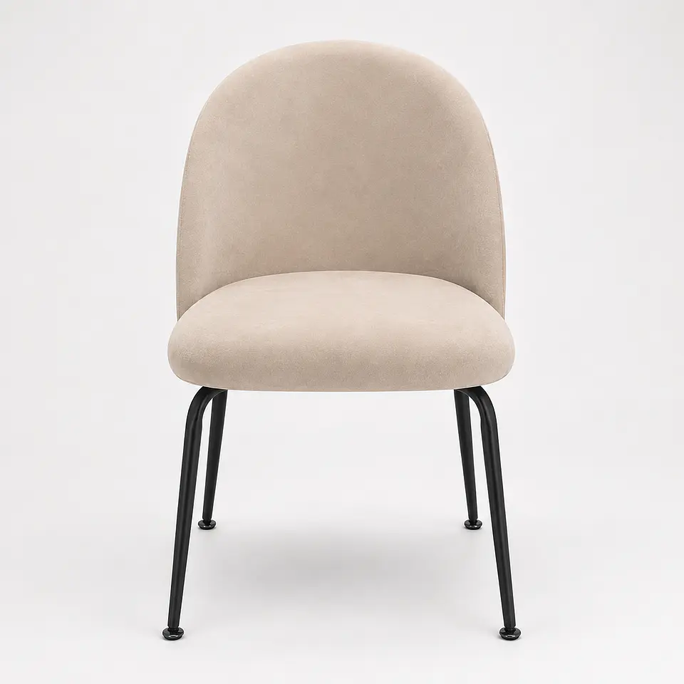 Silla B Black Velvet 1