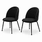 Silla B Black Velvet - Miniatura 10
