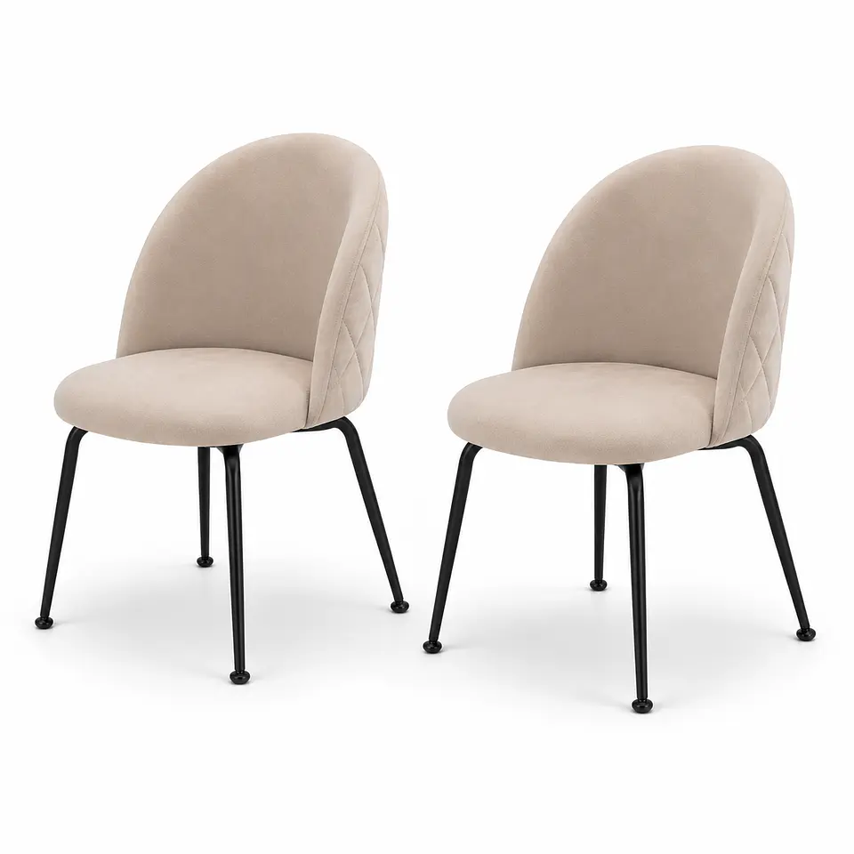 Silla B Black Velvet 9