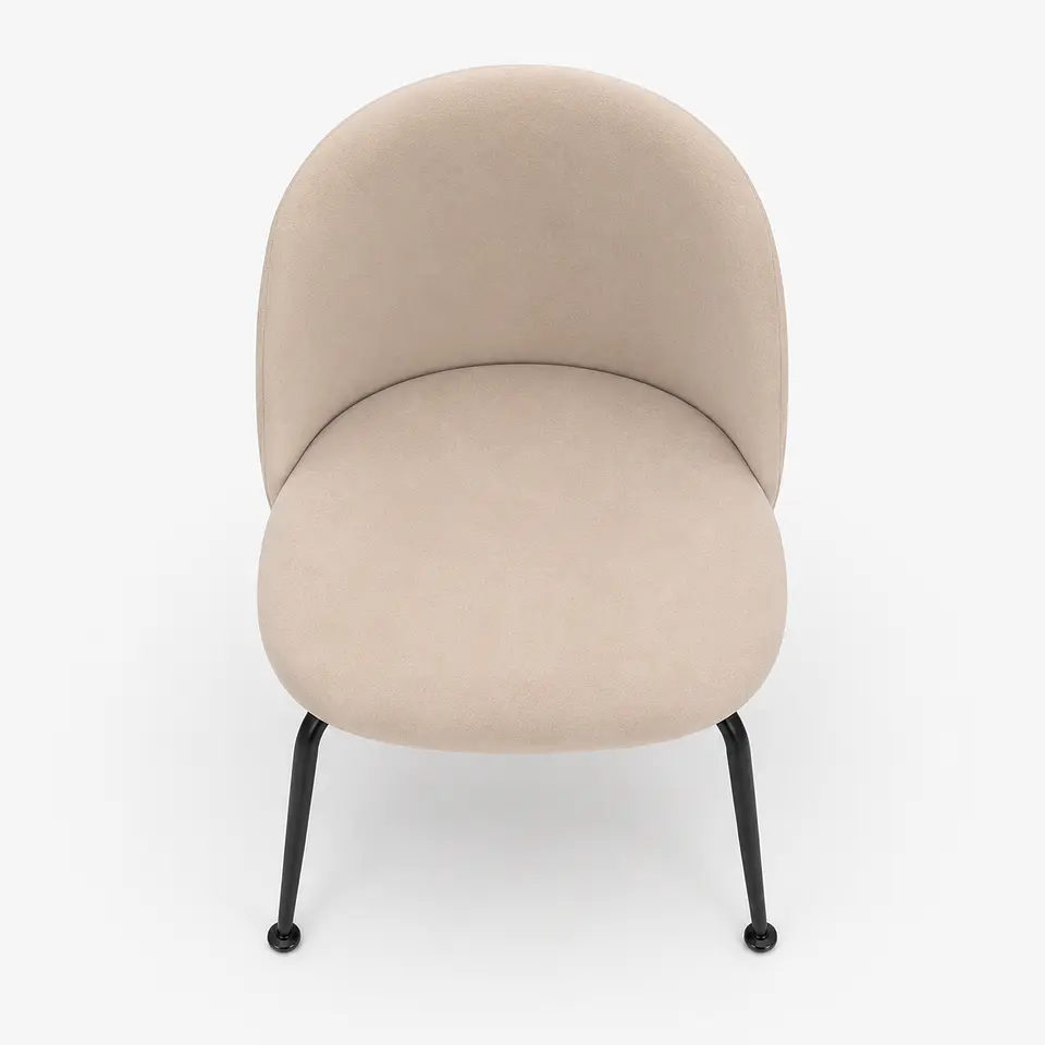 Silla B Black Velvet 6