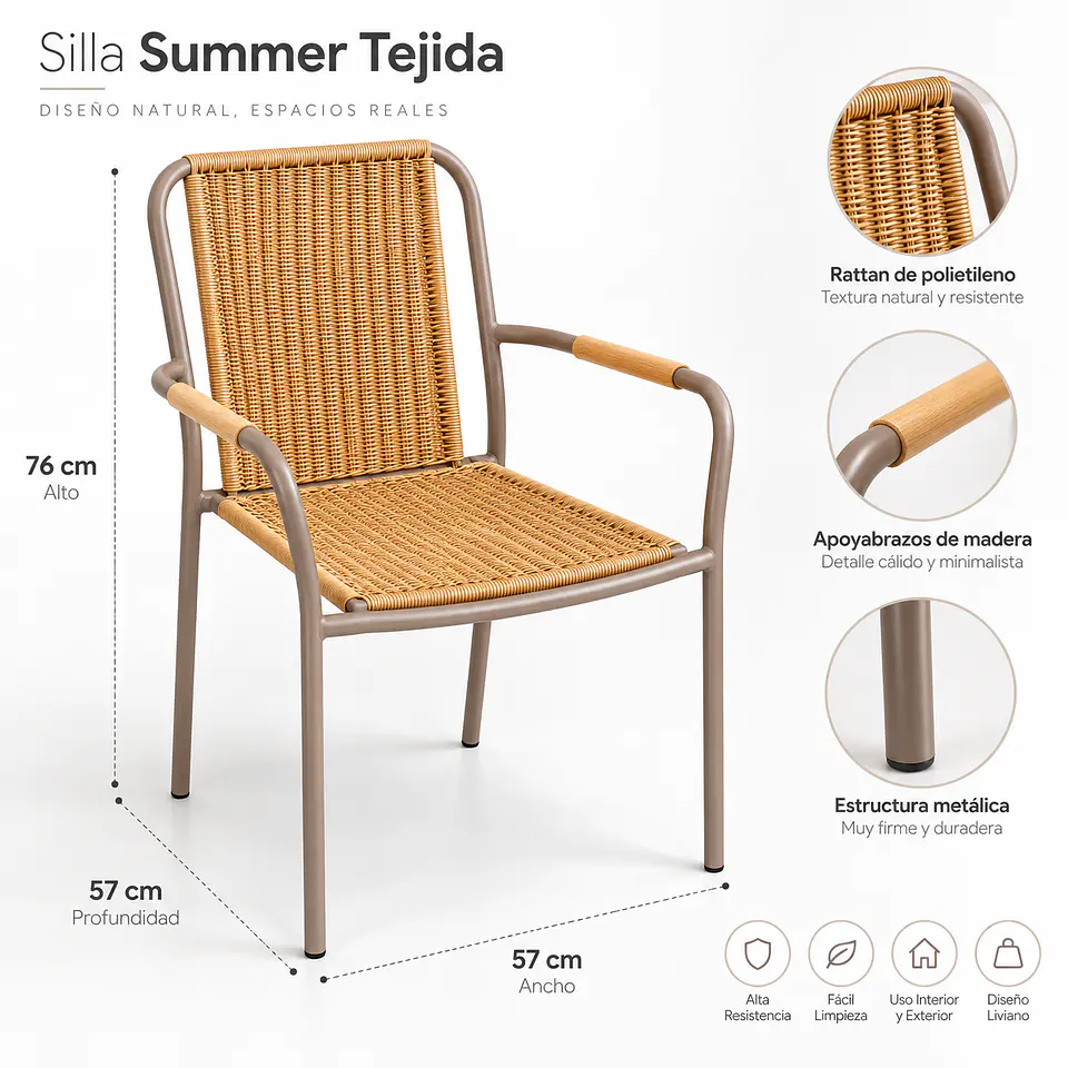 Silla Summer Tejida 6
