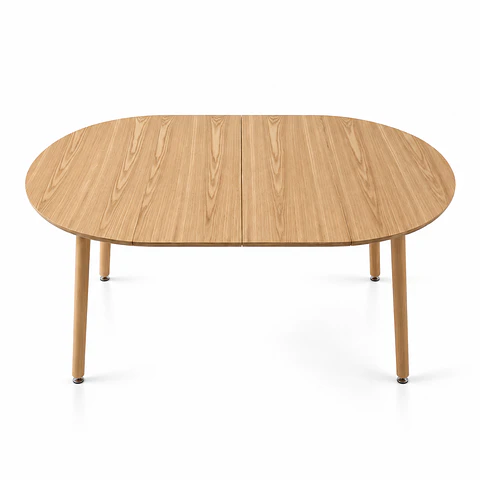 Mesa Extensible Wood 3 en 1 de 100cm a 140cm y 180cm