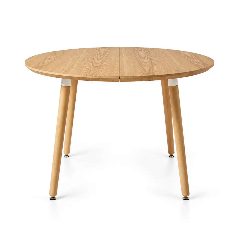 Mesa Extensible Wood 3 en 1 de 100cm a 140cm y 180cm 3