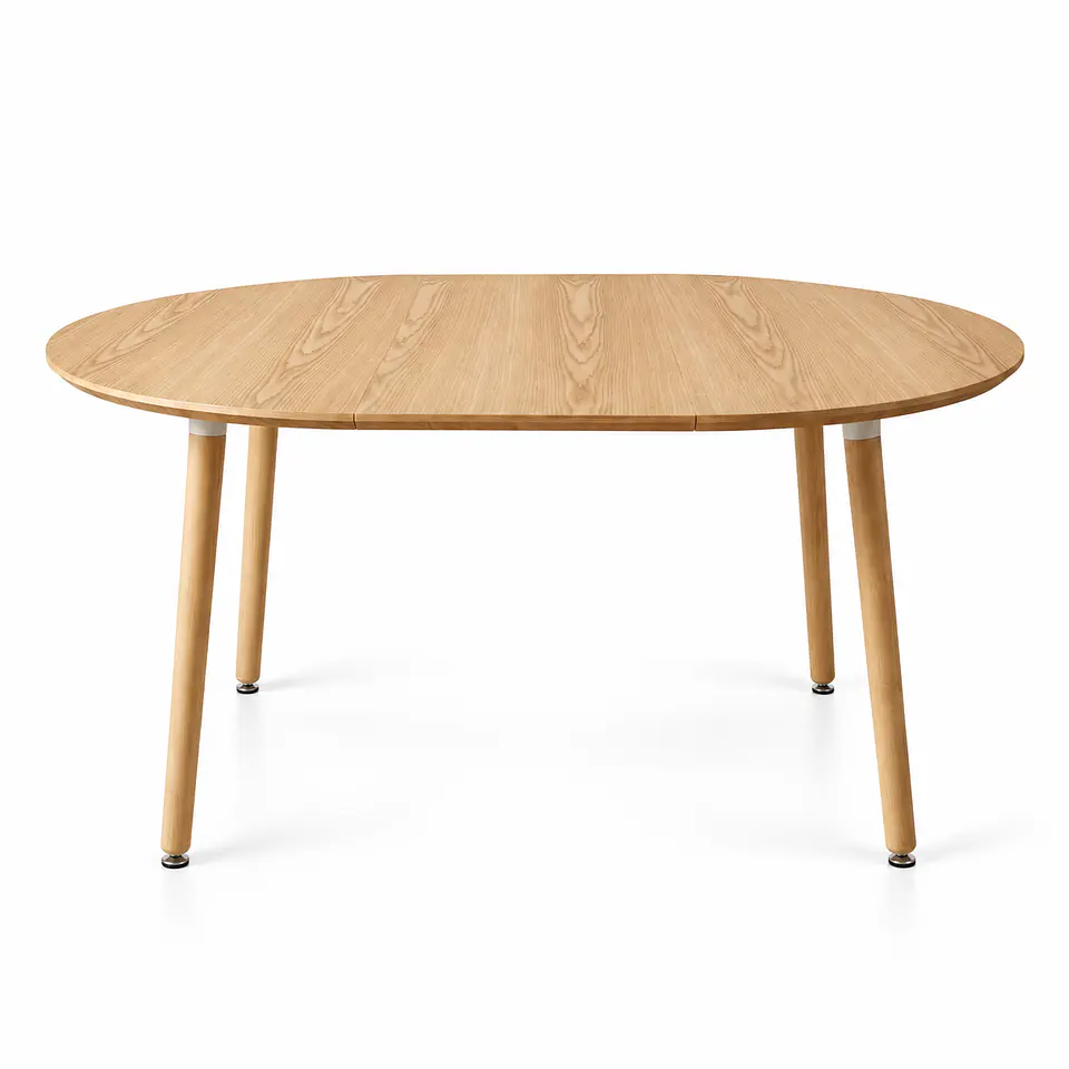 Mesa Extensible Wood 3 en 1 de 100cm a 140cm y 180cm 5