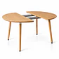 Mesa Extensible Wood 3 en 1 de 100cm a 140cm y 180cm - Miniatura 7