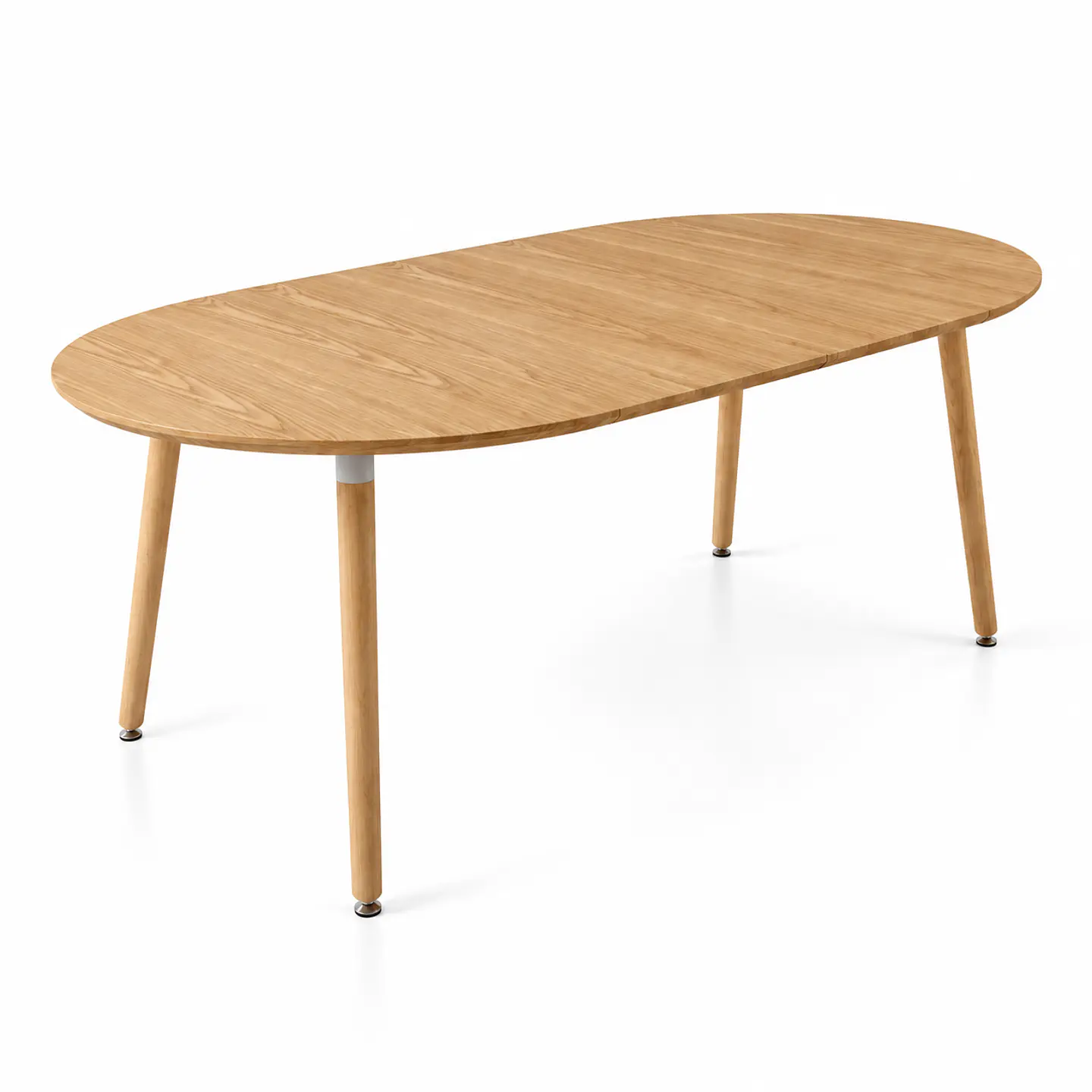 Mesa Extensible Wood 3 en 1 de 100cm a 140cm y 180cm 8