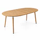 Mesa Extensible Wood 3 en 1 de 100cm a 140cm y 180cm - Miniatura 8