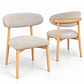 Silla Cesna de Madera Tapiz de Lino  - Miniatura 6