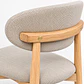 Silla Cesna de Madera Tapiz de Lino  - Miniatura 5