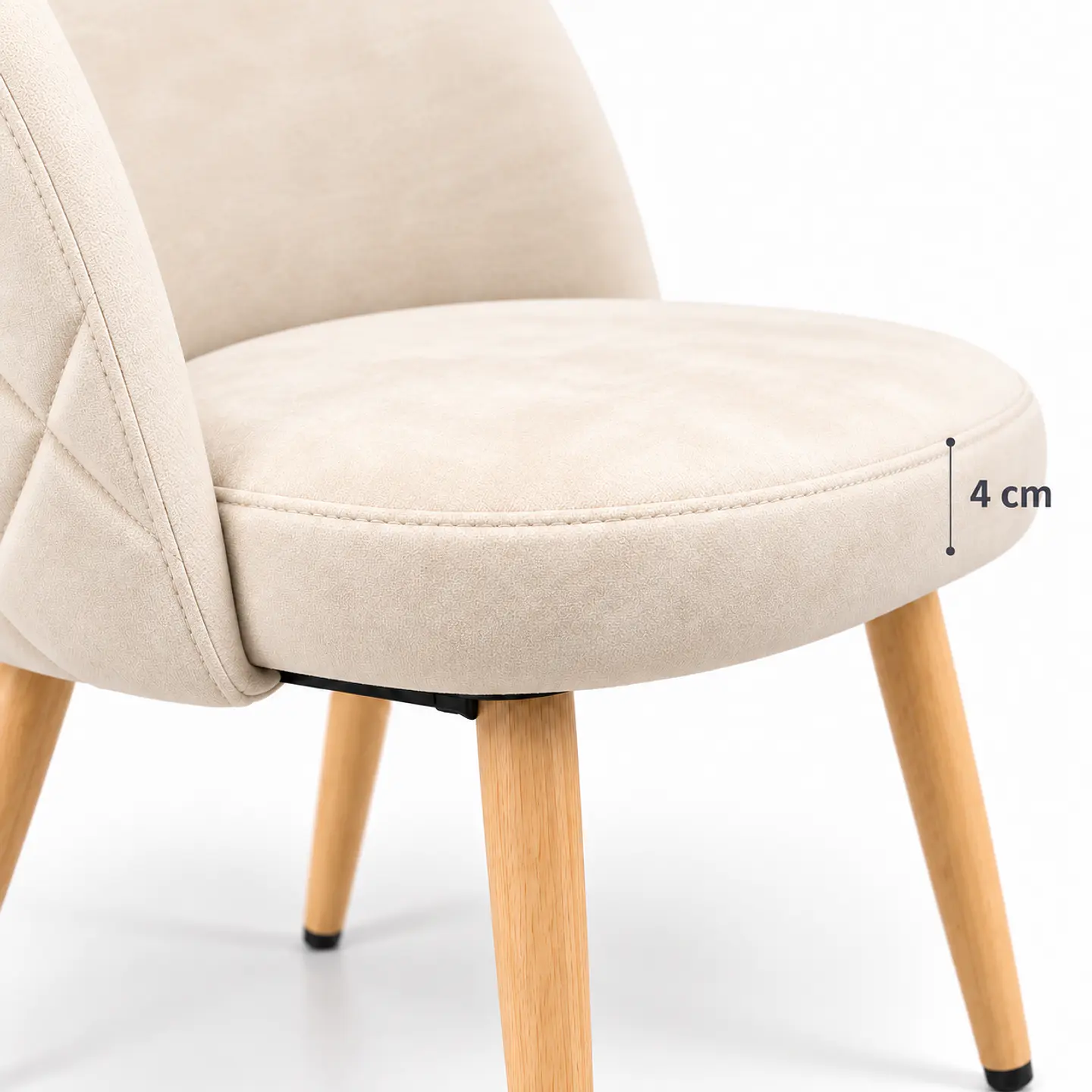 Silla Berna Top Oak Velvet  6