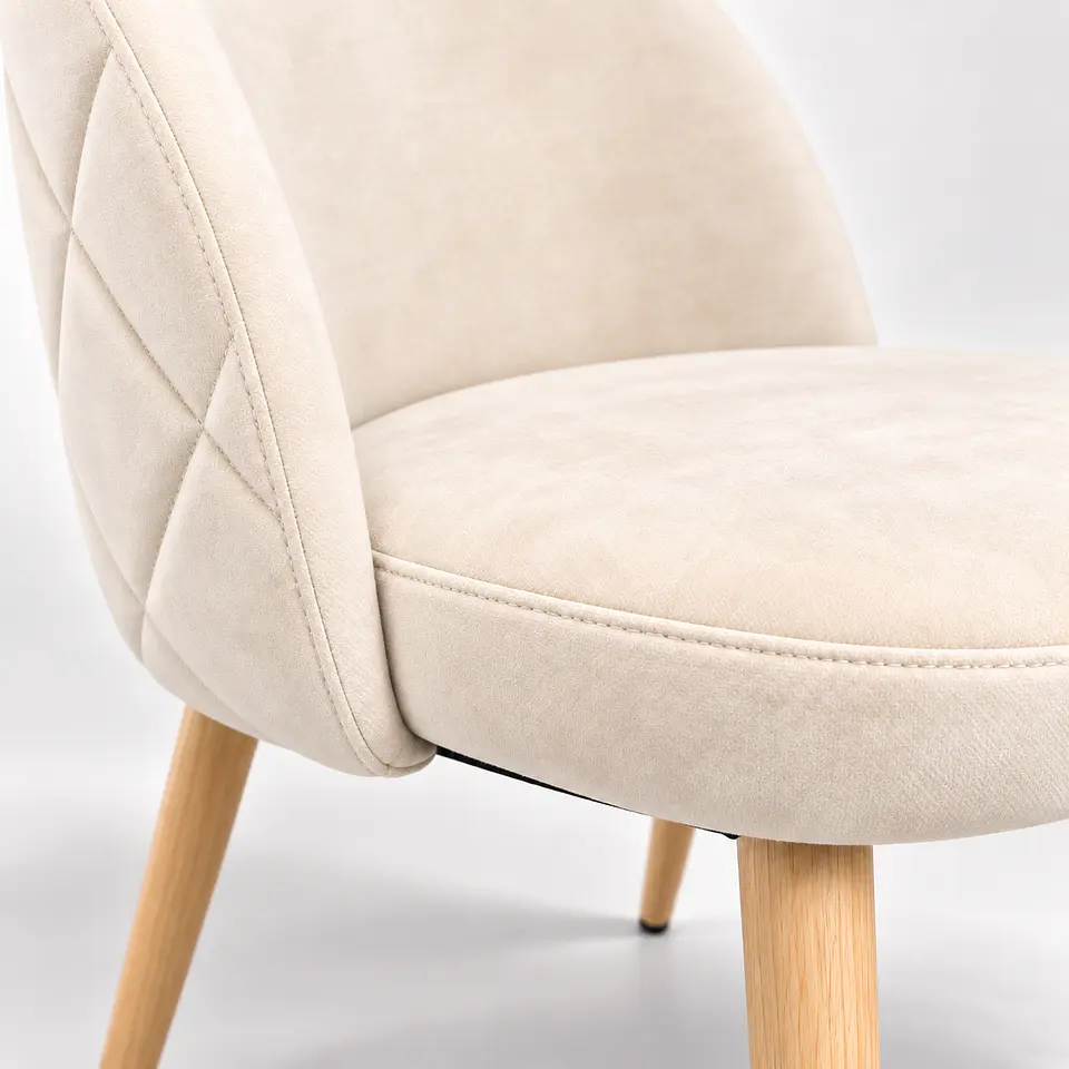 Silla Berna Top Oak Velvet  2