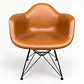 Sitial Eames Ecocuero Café - Miniatura 1