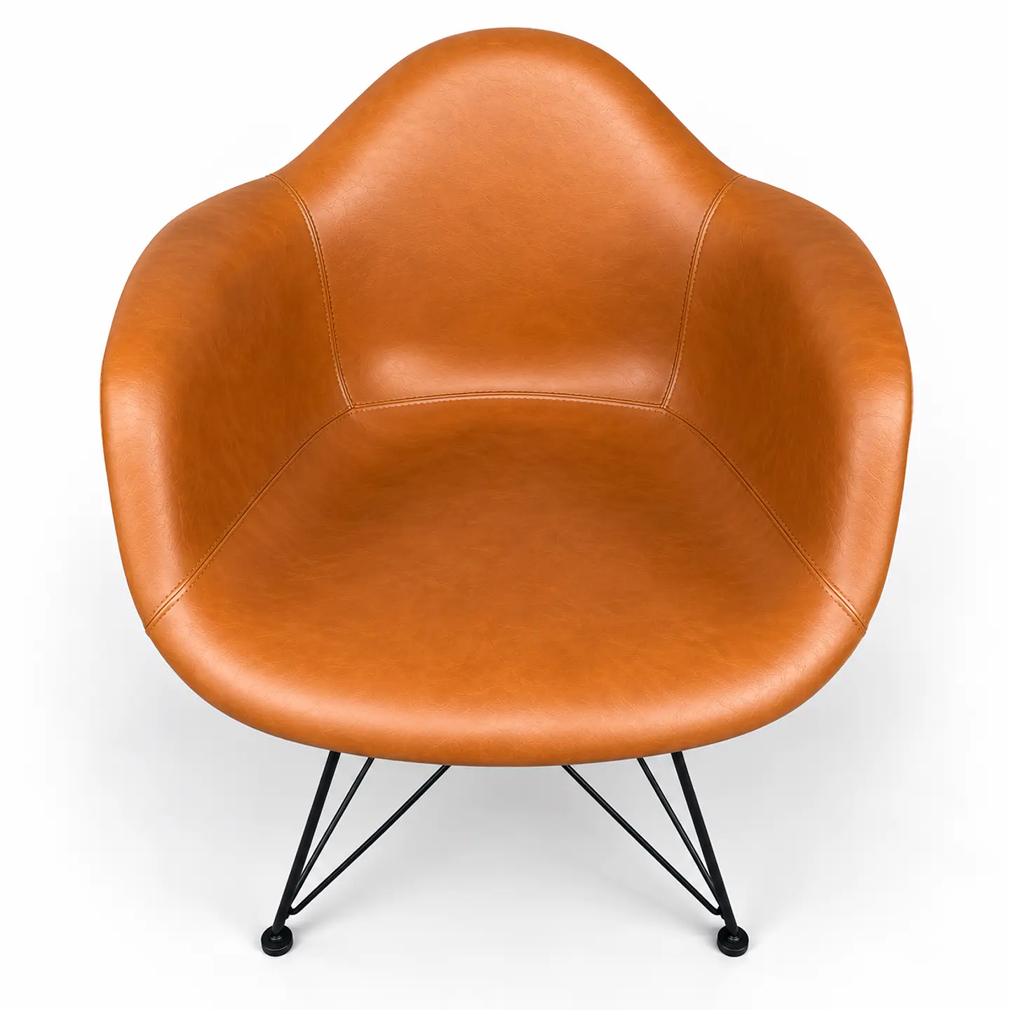 Sitial Eames Ecocuero Café 4