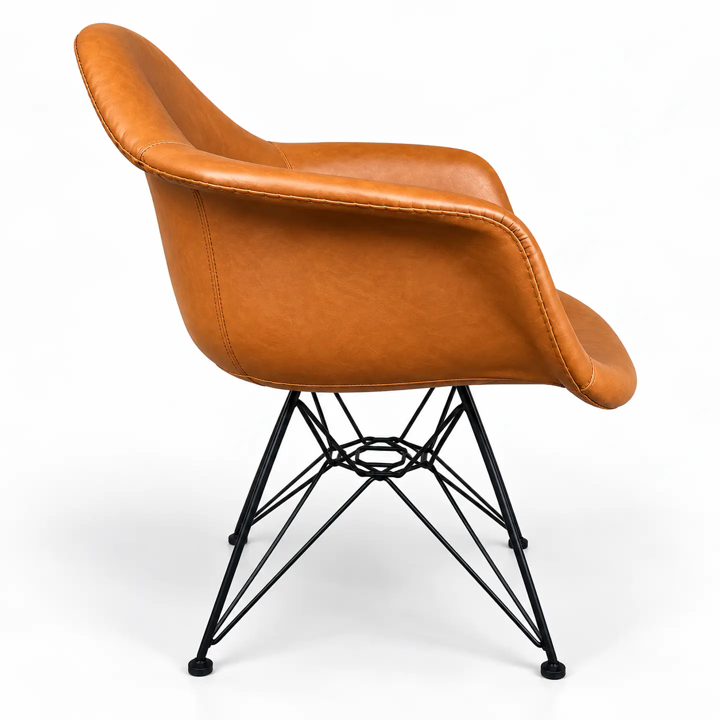 Sitial Eames Ecocuero Café 2