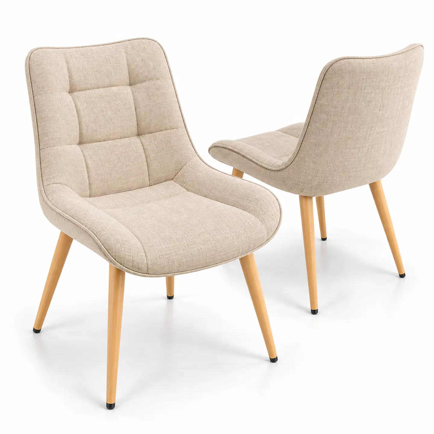 Silla Milano Top Oak de Lino 9