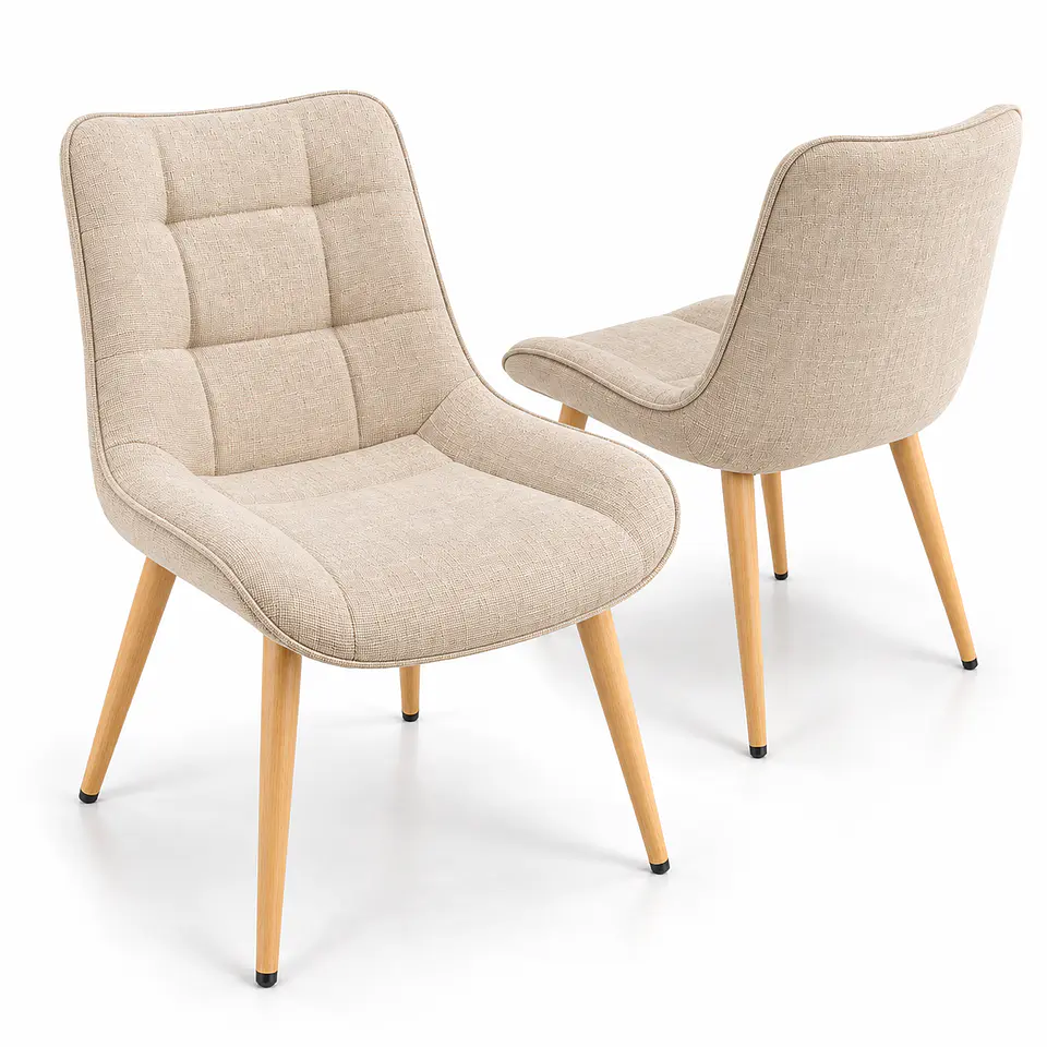 Silla Milano Top Oak de Lino 9