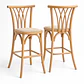 Pack de 2 Taburetes Crosswood de Madera 66cm - Miniatura 1