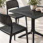 Set de Comedor Cuadrado Alto Tráfico Tower 80x80 cm + Sillas Hoffman - Miniatura 4