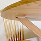 Set de Comedor Redondo Ohmioh de Madera + 4 Sillas Yuan de Fresno y Lino - Miniatura 9