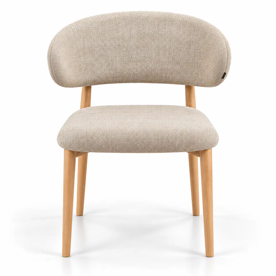 Silla Cesna Top Oak Lino Beige 1