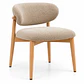 Silla Cesna Top Oak Lino Beige - Miniatura 4