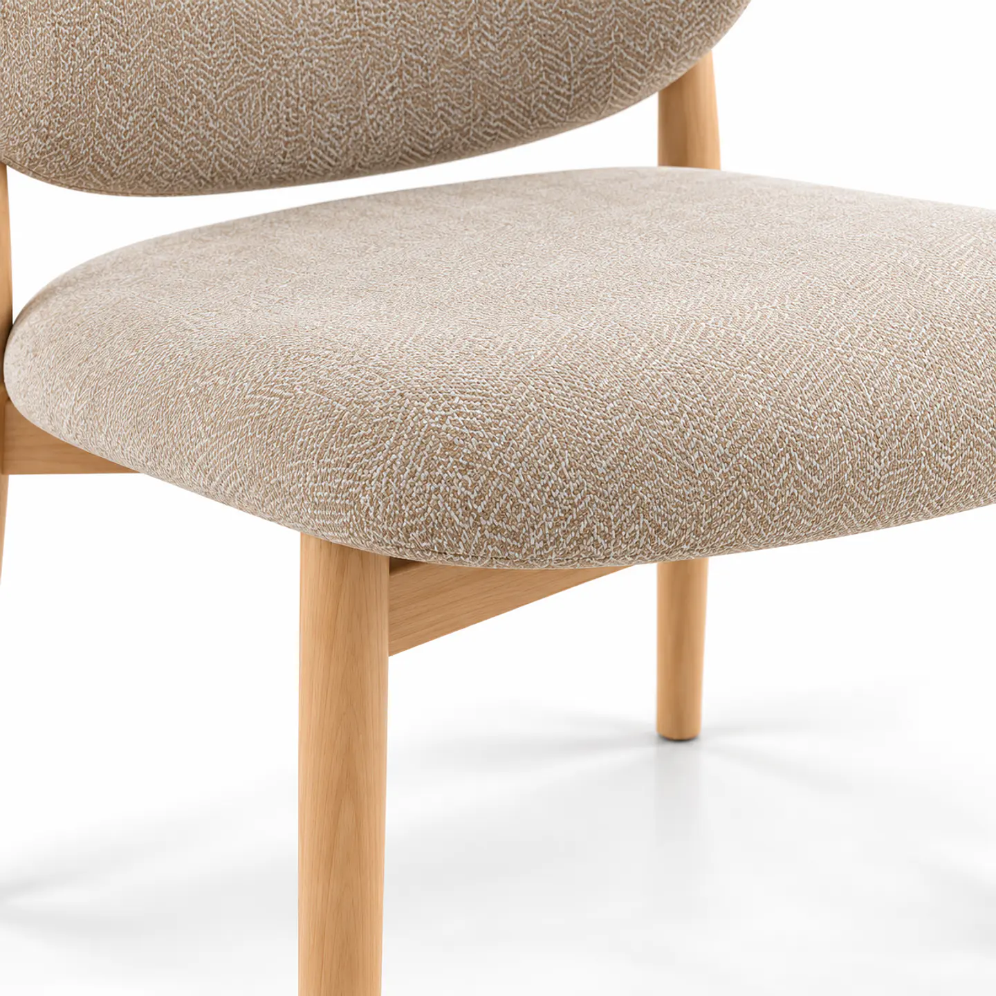 Silla Cesna Top Oak Lino Beige 7