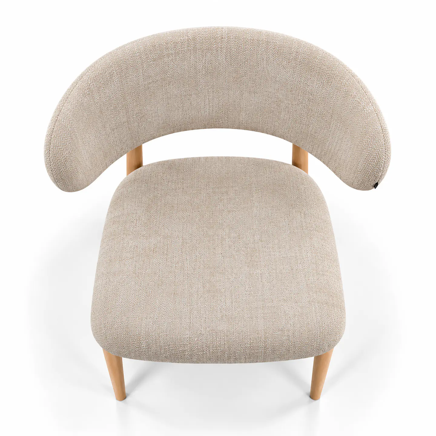 Silla Cesna Top Oak Lino Beige 5