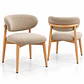 Silla Cesna Top Oak Lino Beige - Miniatura 9