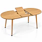 Mesa Extensible Wood 2 en 1 de 140x80 cm a 180x80 cm - Miniatura 3
