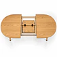 Mesa Extensible Wood 2 en 1 de 140x80 cm a 180x80 cm - Miniatura 8