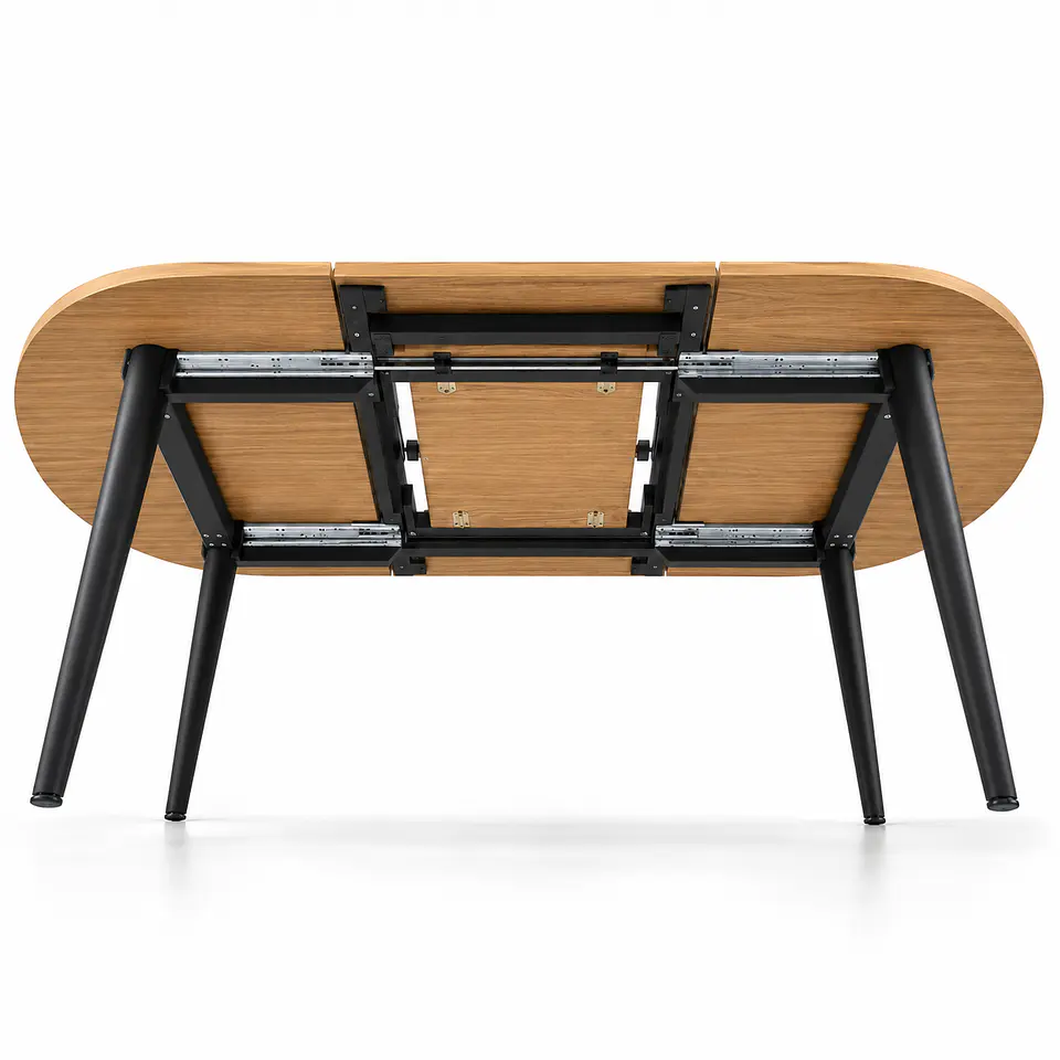 Mesa Extensible Wood 2 en 1 de 140x80 cm a 180x80 cm 16