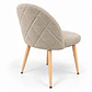 Silla Berna Top Oak Soft Touch de Lino - Miniatura 6